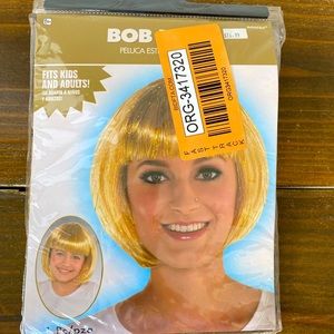 Gold Bob Wig - BRAND NEW IN PACKAGE!